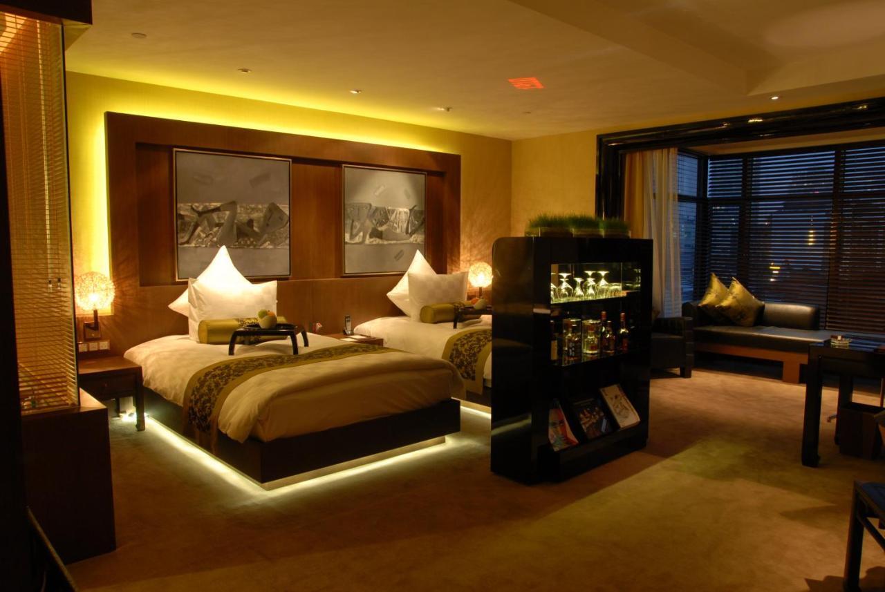 Pudi Boutique Hotel Fuxing Park Sanghaj Szoba fotó